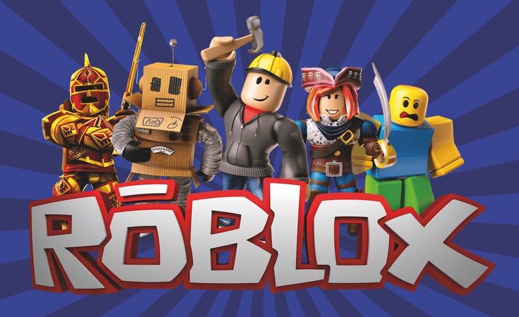 A lineup of colorful block-style avatar character skins